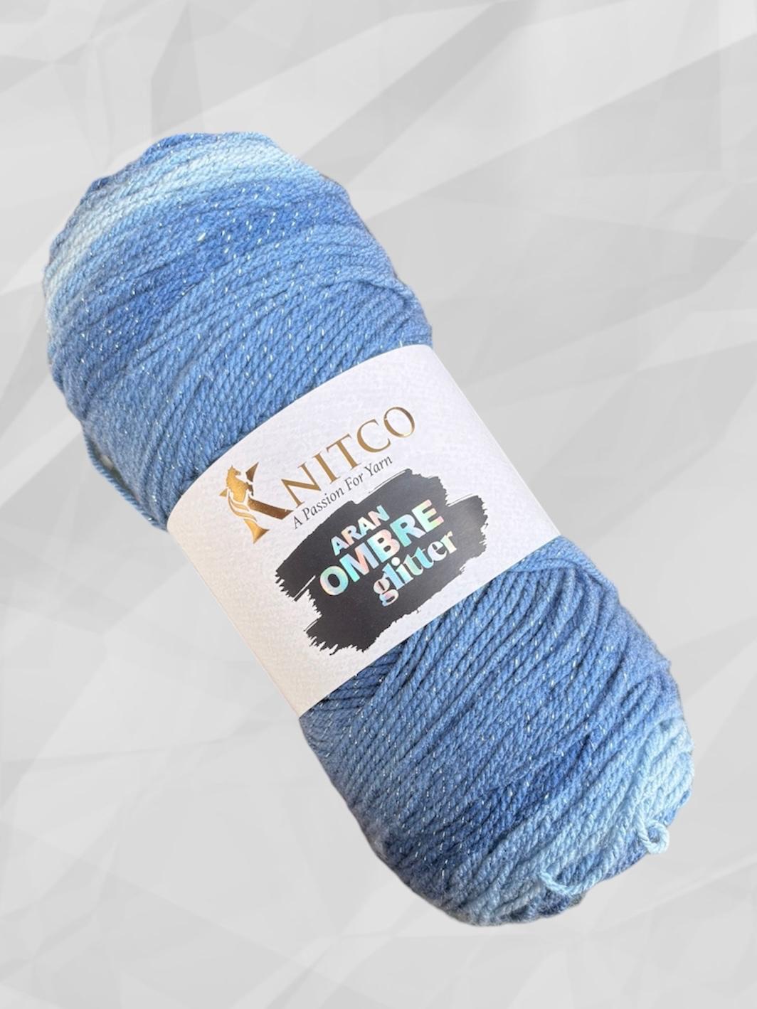 Knitco Ombre Glitter Yarn 02